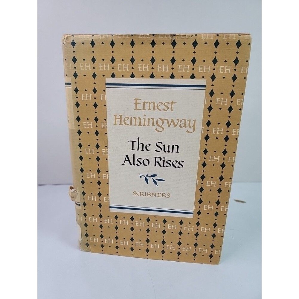 Ernest Hemingway The Sun Also Rises 1954 -RARE DUST JACKET- Hardcover Scribners